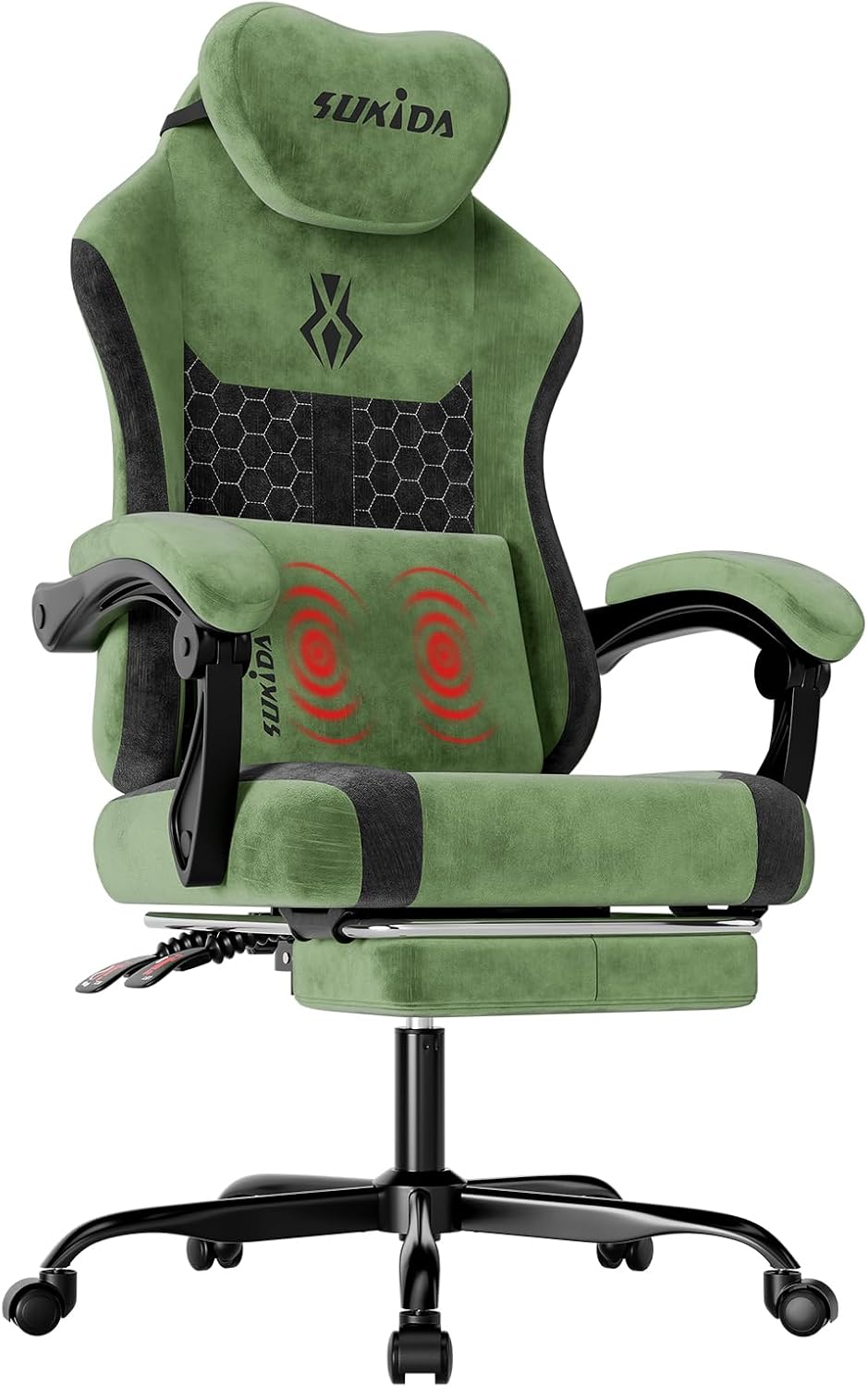 Video Gaming & Esports Usd Acc - Kumaş Kaplı Video Oyun Koltuğu, Ergonomik,
