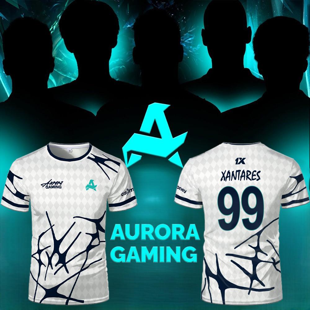 Esports Gaming Gear - Esports Takımı Aurora Oyun Forması T-shirt