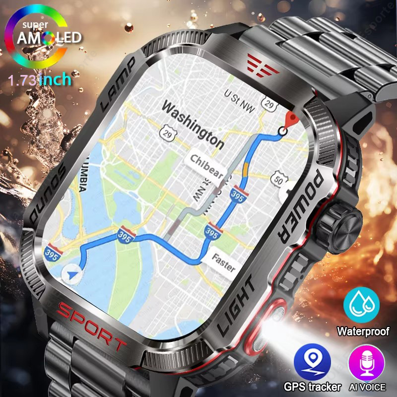 Phase Esports & Gaming Festival - Yeni Askeri GPS akıllı saat Erkekler