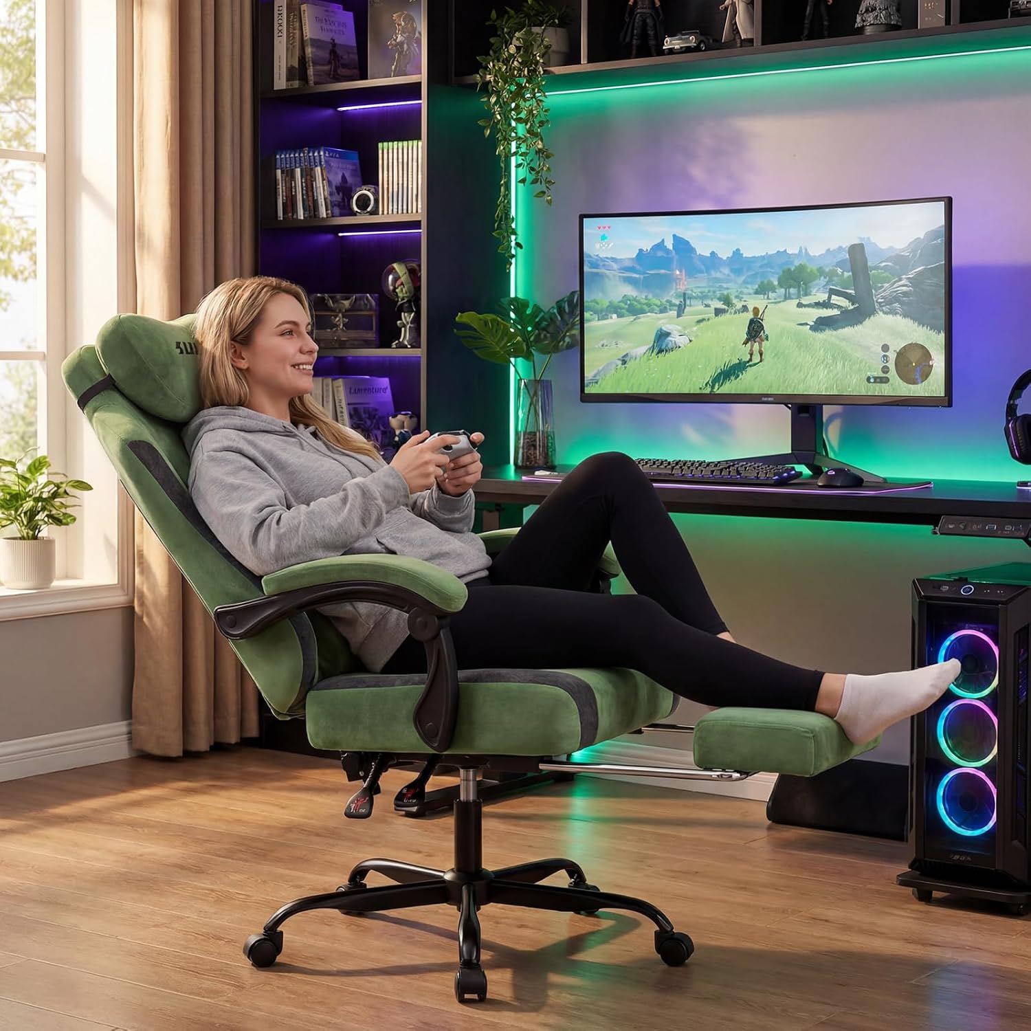 Kumaş Kaplı Video Oyun Koltuğu - Video Gaming & Esports Usd Acc incelemesi ve fiyatı