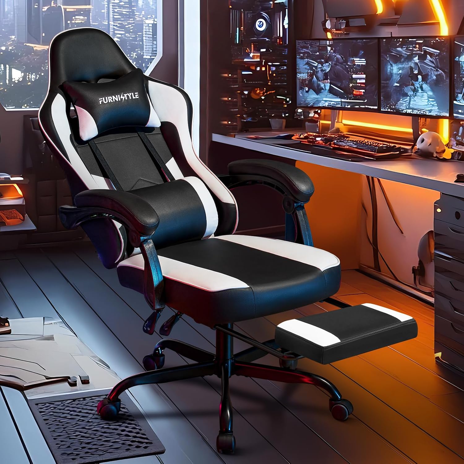 Ayak Desteği Olan Oyun Koltuğu - Video Gaming & Esports Usd Acc incelemesi ve fiyatı